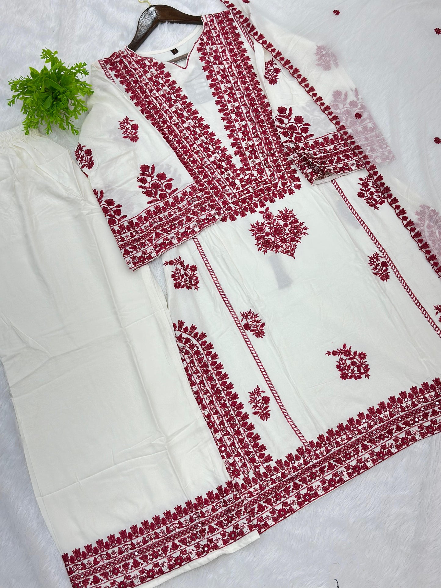 799 Readymade Pakistani Palazzo Coord-Set