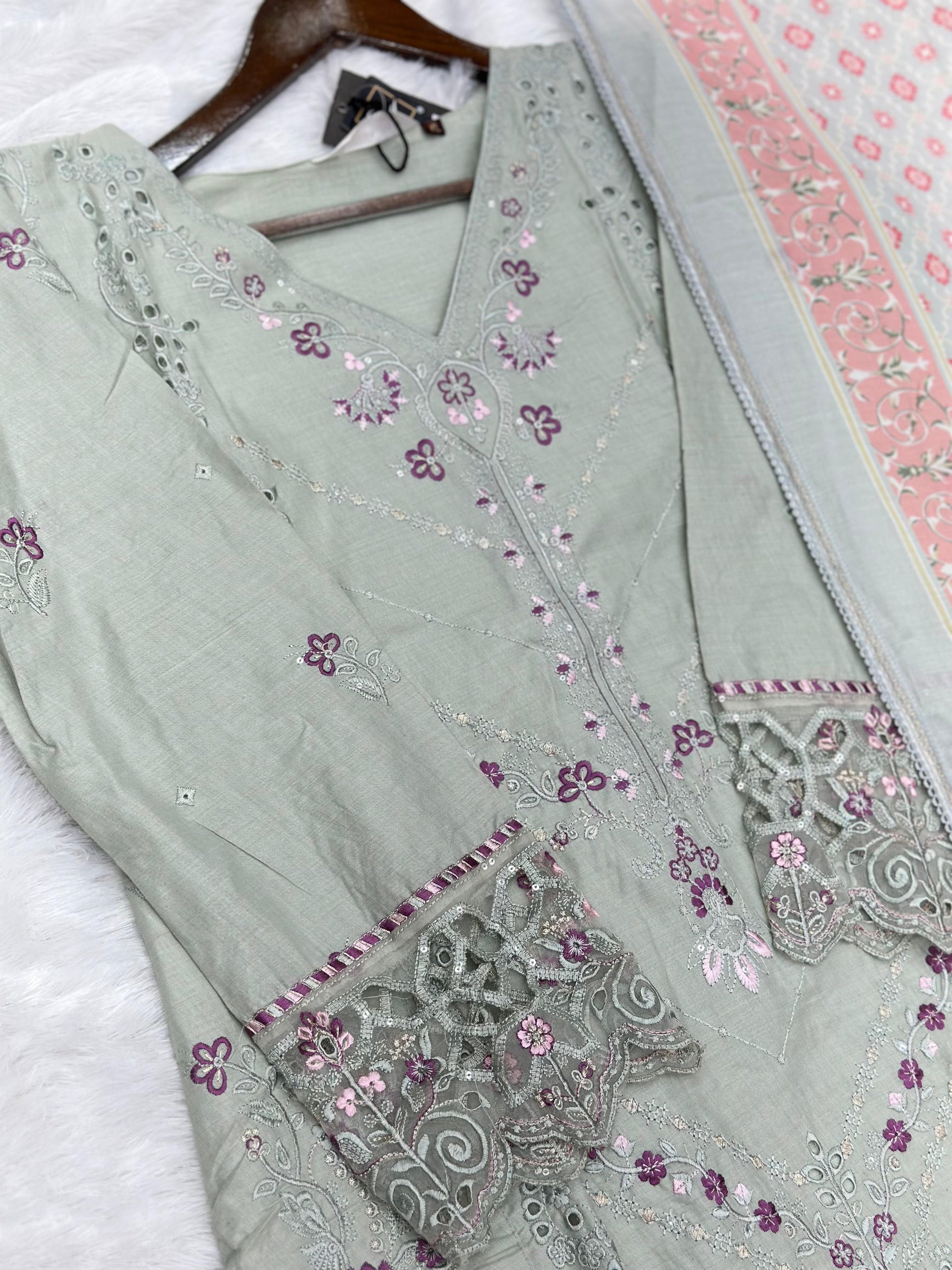 642 Premium Pakistani Lawn Suit