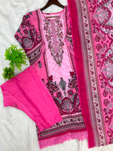1218 Pakistani Embroidered Suit