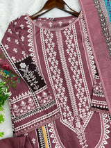 1262 Pakistani Printed Suit
