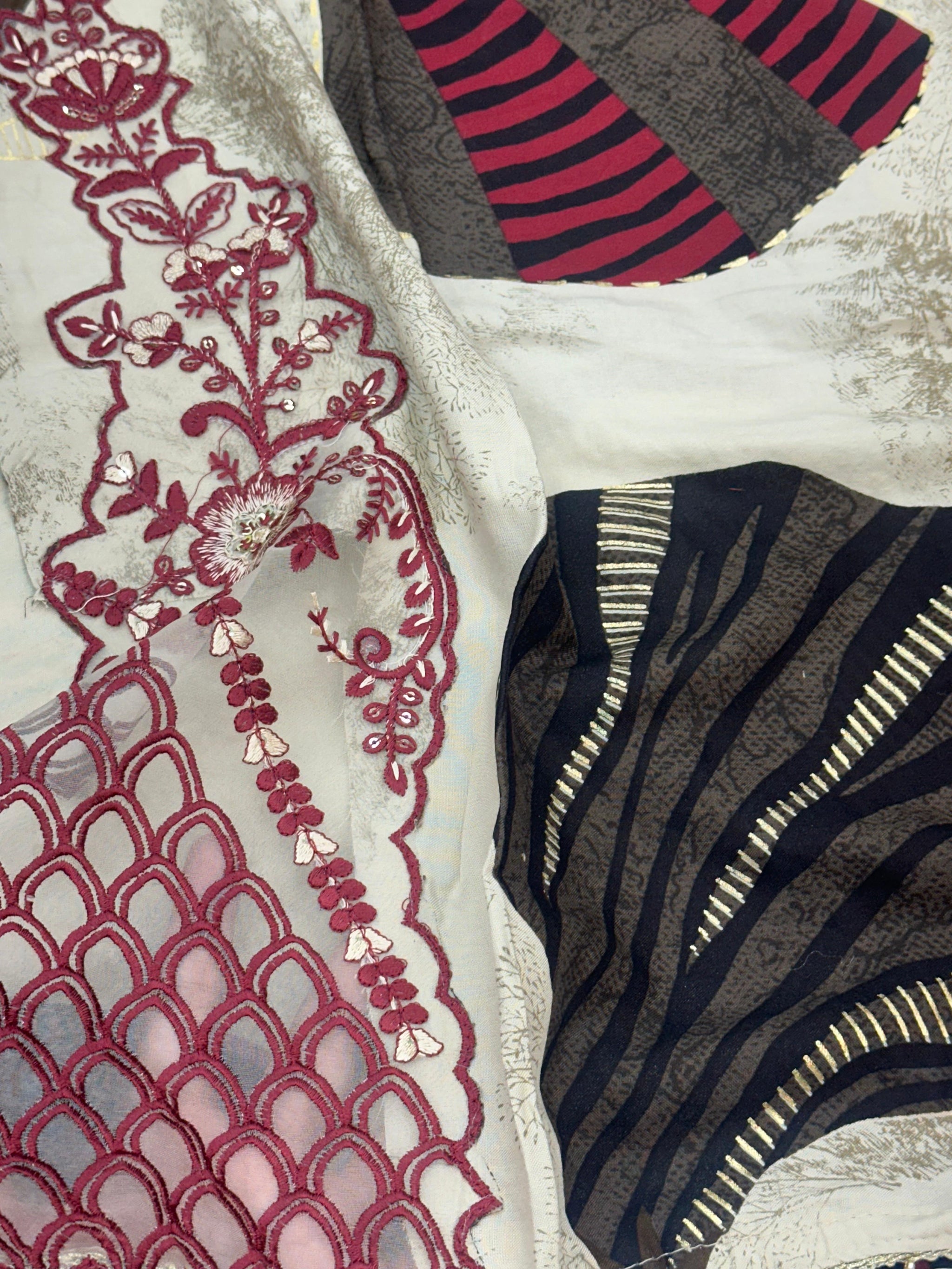 793 Readymade Pakistani Printed Coord-Set