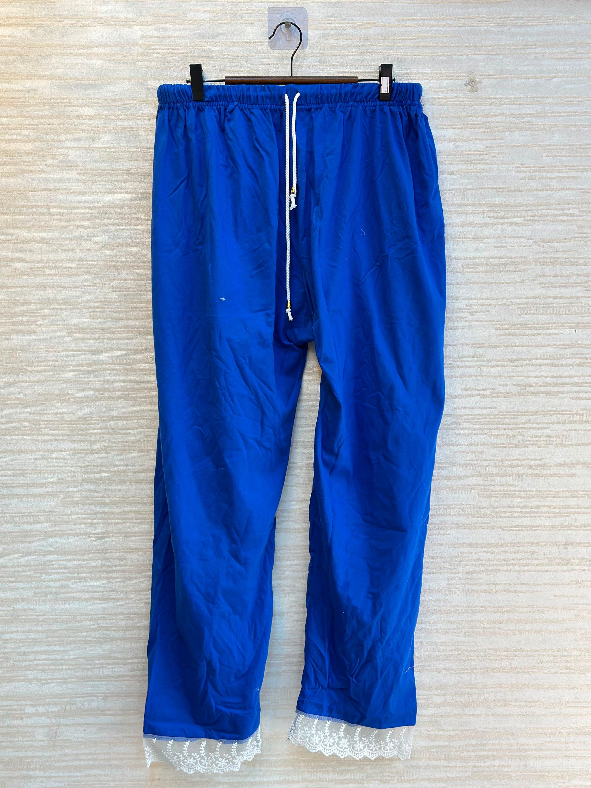 1044 Korean Bow Night Wear - Royal Blue