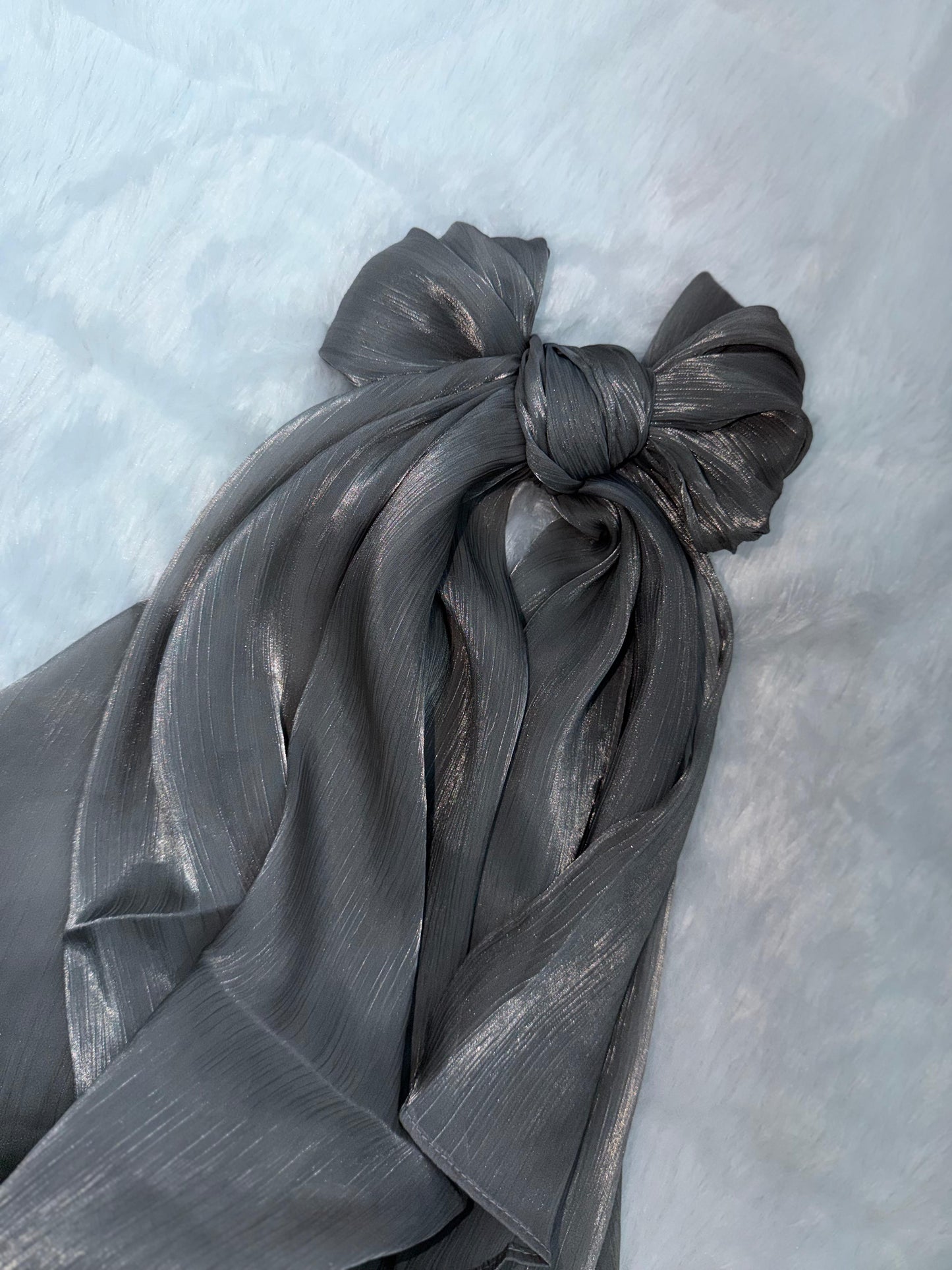 601 Organza Hijab - Dark Green