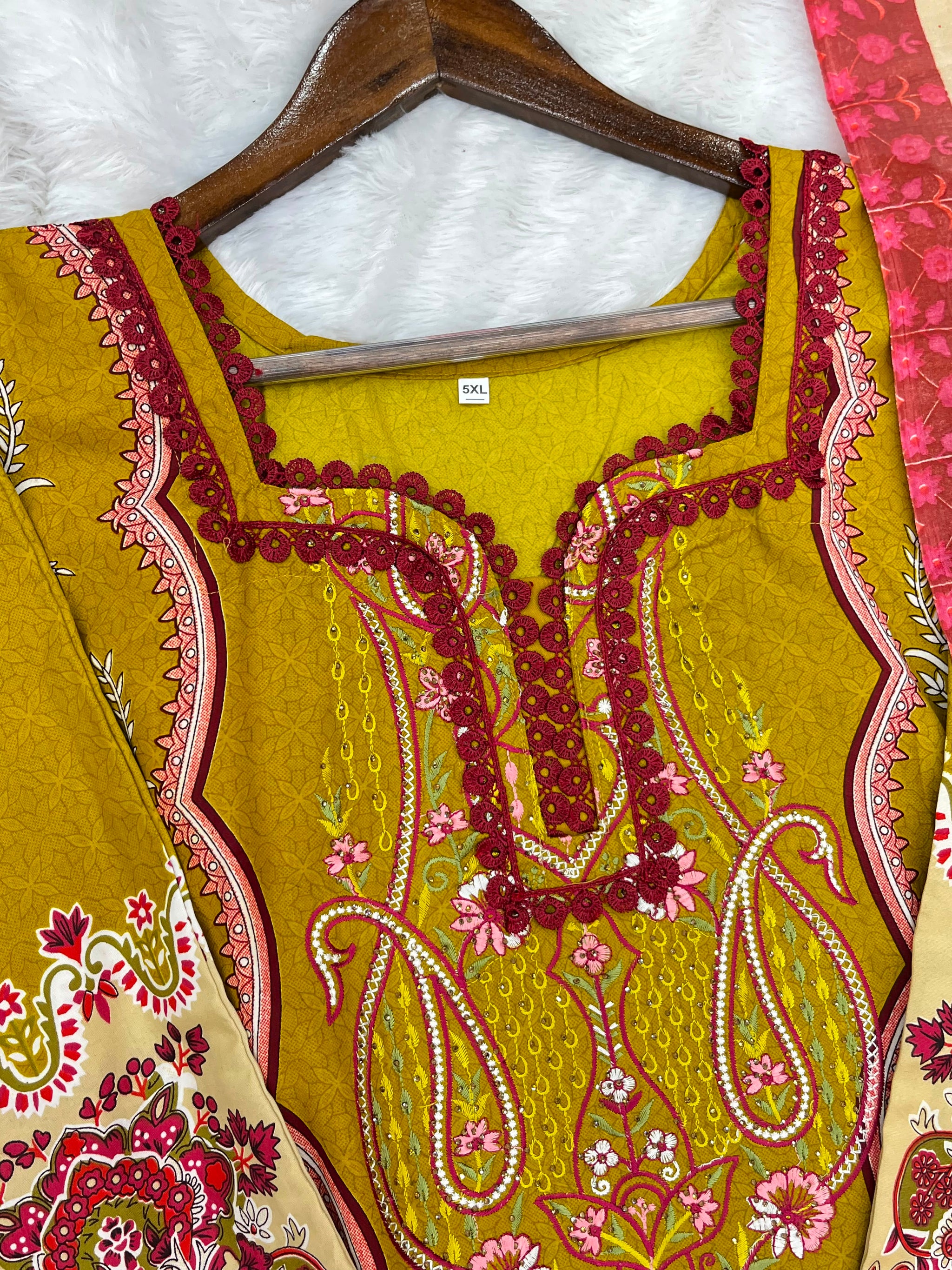 1292 Pakistani Embroidered Suit - Vandana Sobia Nazer