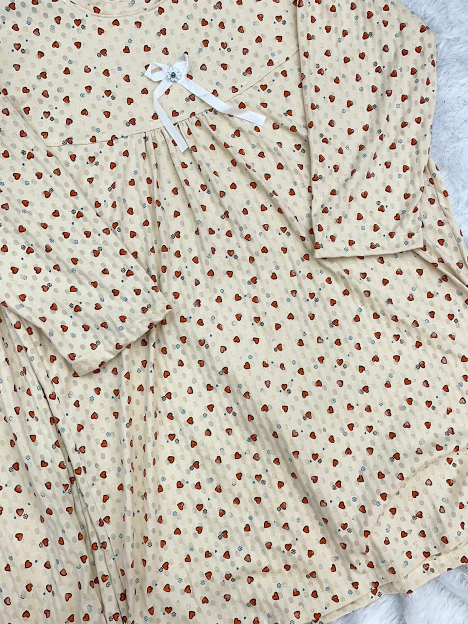 1340 Korean Bow Night Wear