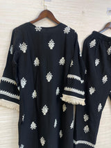 906 Modest Long Coord-Set - Black