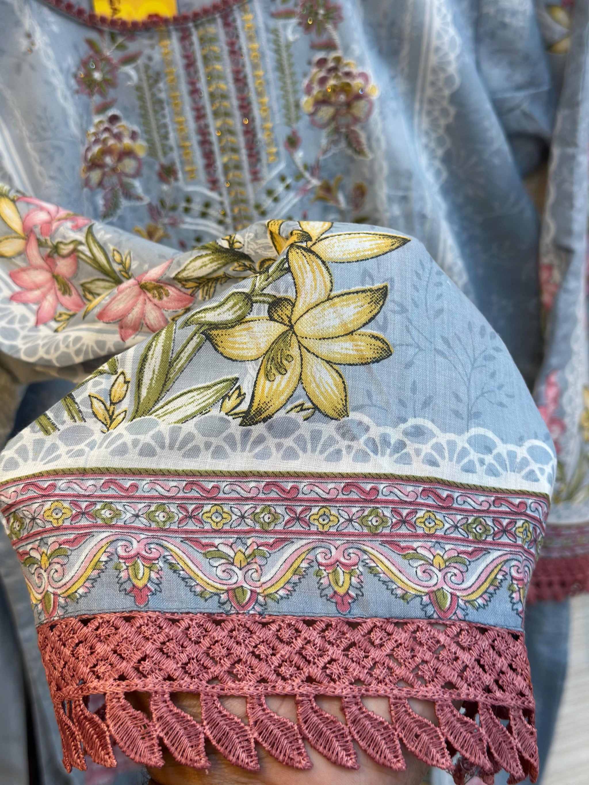 426 Jade Pakistani Embroidery Suit