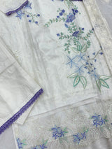 1364 Pakistani Embroidered Lawn Suit