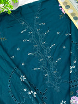989 Unstitched Ombré Lawn Suit