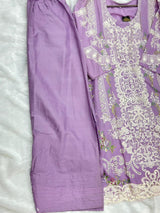 677 Pakistani Lawn Farshi Suit