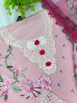 965 Unstitched Pakistani Embroidered Suit