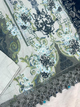 1498 Pakistani Heavy Lawn Suit - 6