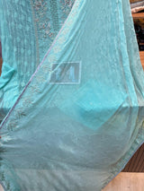 312 Zainab Fazlani OG Unstitched - Blue