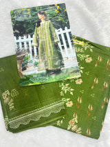 1020 Unstitched Casual Cotton Suit