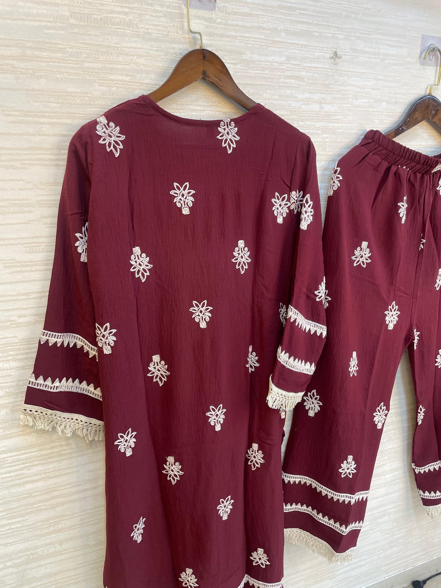906 Modest Long Coord-Set - Magenta