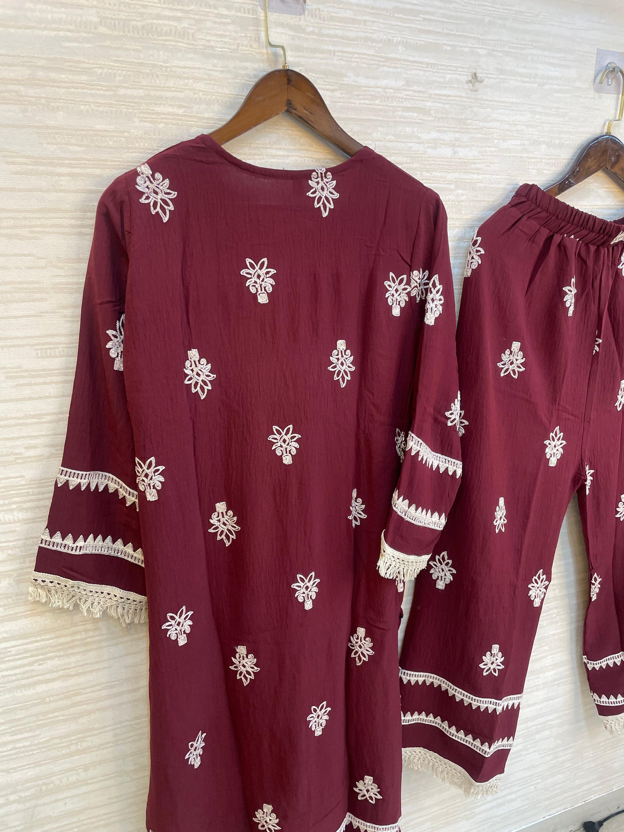 906 Modest Long Coord-Set - Magenta