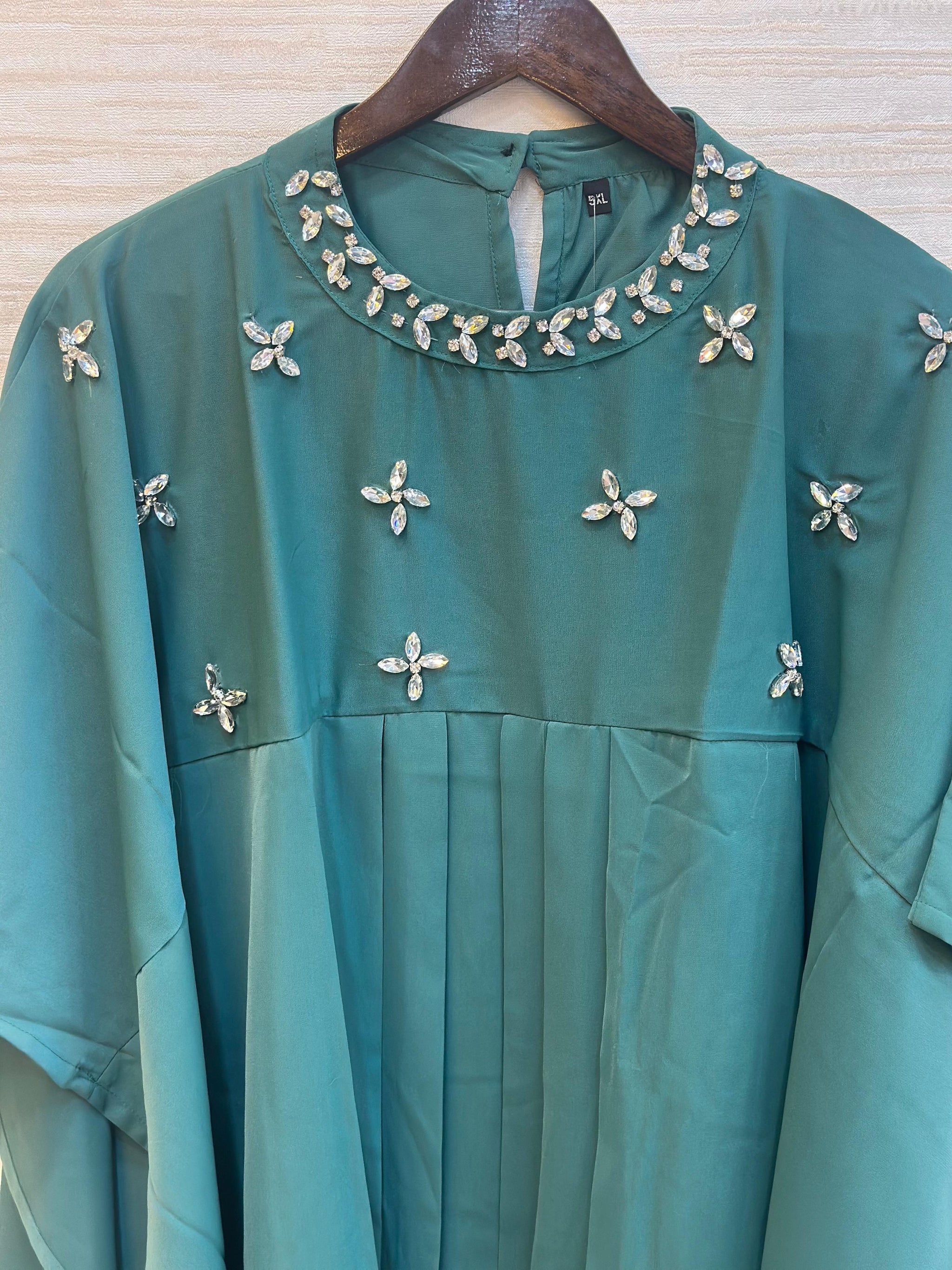 288 Kaftan Co-ord Set - Teal Green