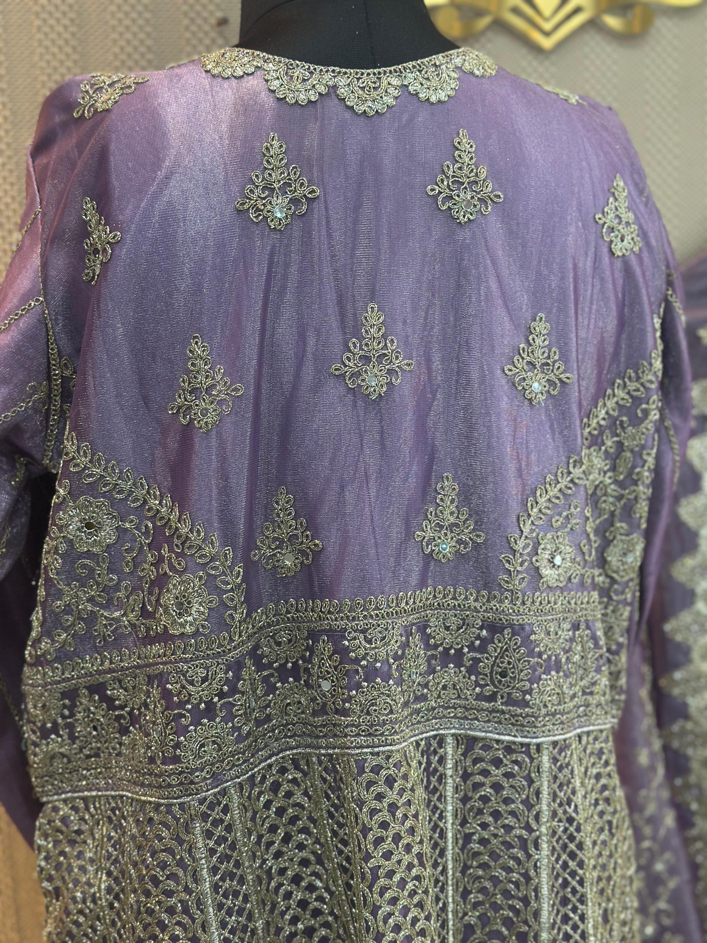 859 Readymade Anarkali Gown