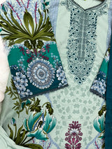 1257 Pakistani Embroidered Suit