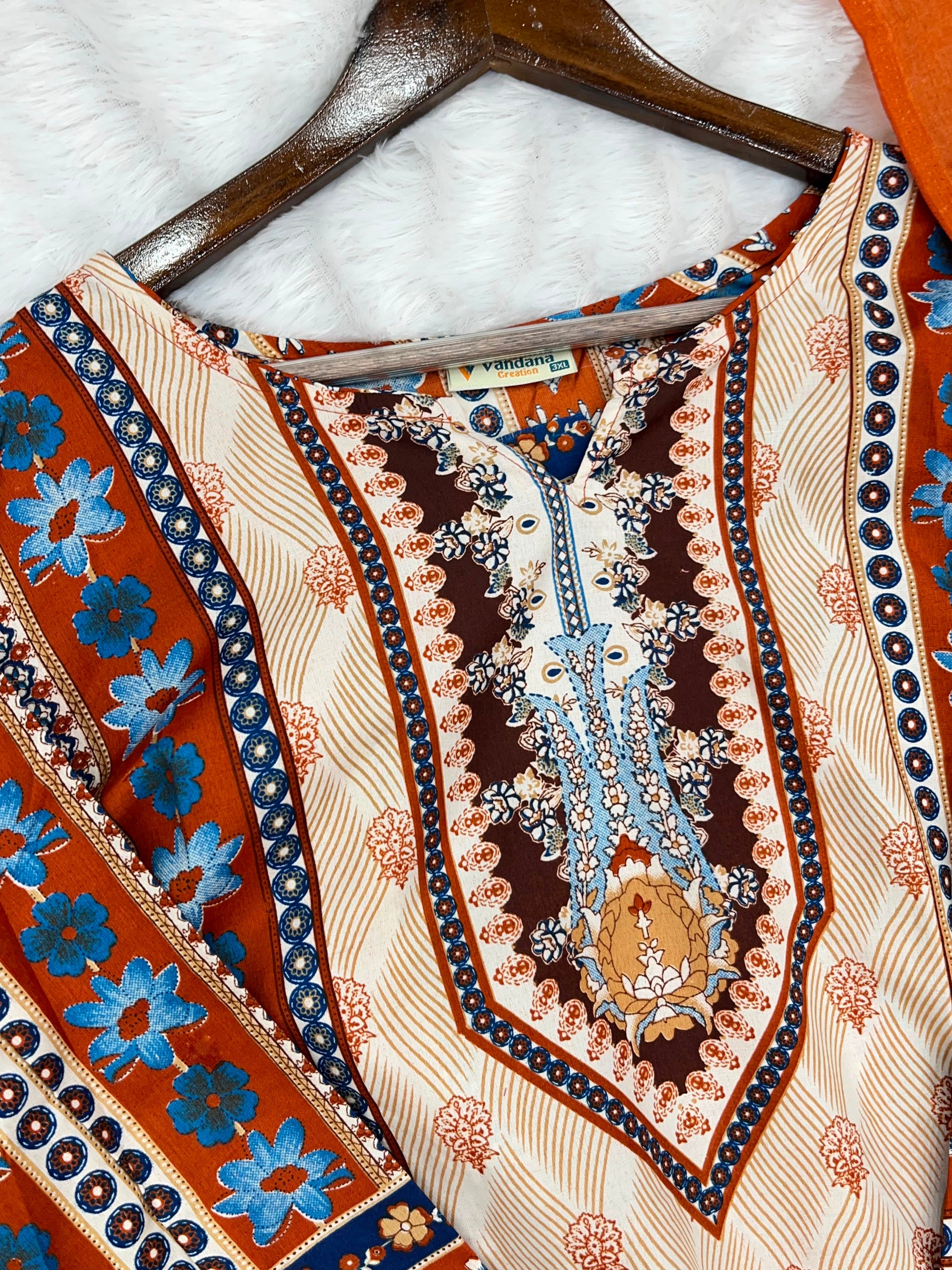 1258 Pakistani Printed Suit