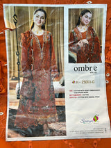 539 Maria-B Unstitched suit