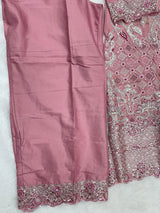 1430 Heavy Pakistani Partywear - Baby Pink