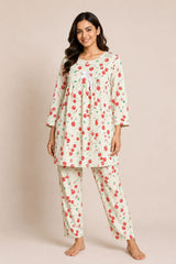 1342 Korean Bow Night Wear