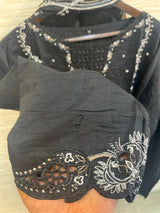 621 Premium Pakistani Party Wear - Black