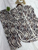694 Casual Cordsets - Zebra