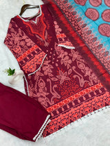 937 Pakistani Embroidered Suit