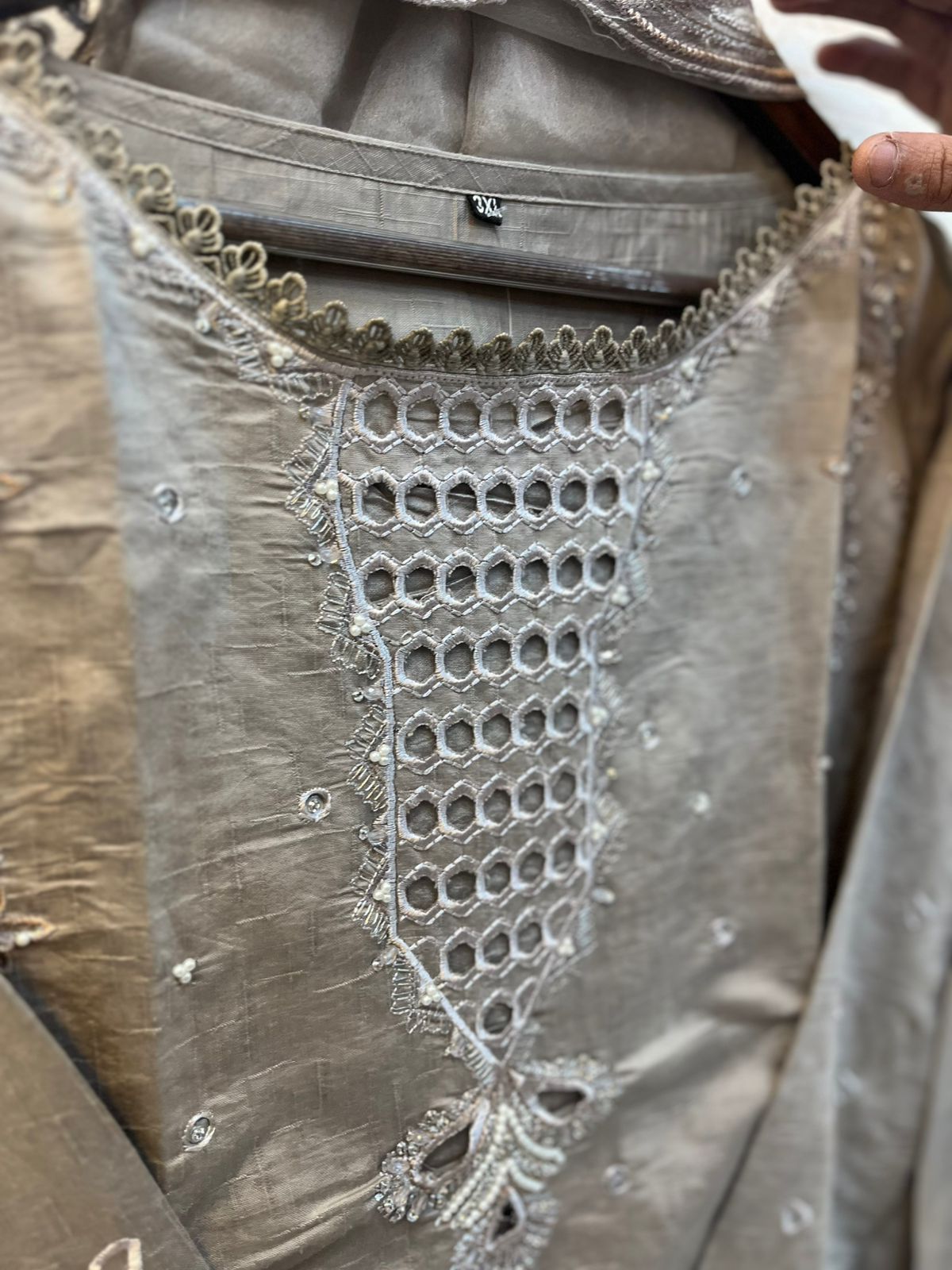621 Premium Pakistani Party Wear - Grey