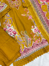 1228 Pakistani Embroidered Suit