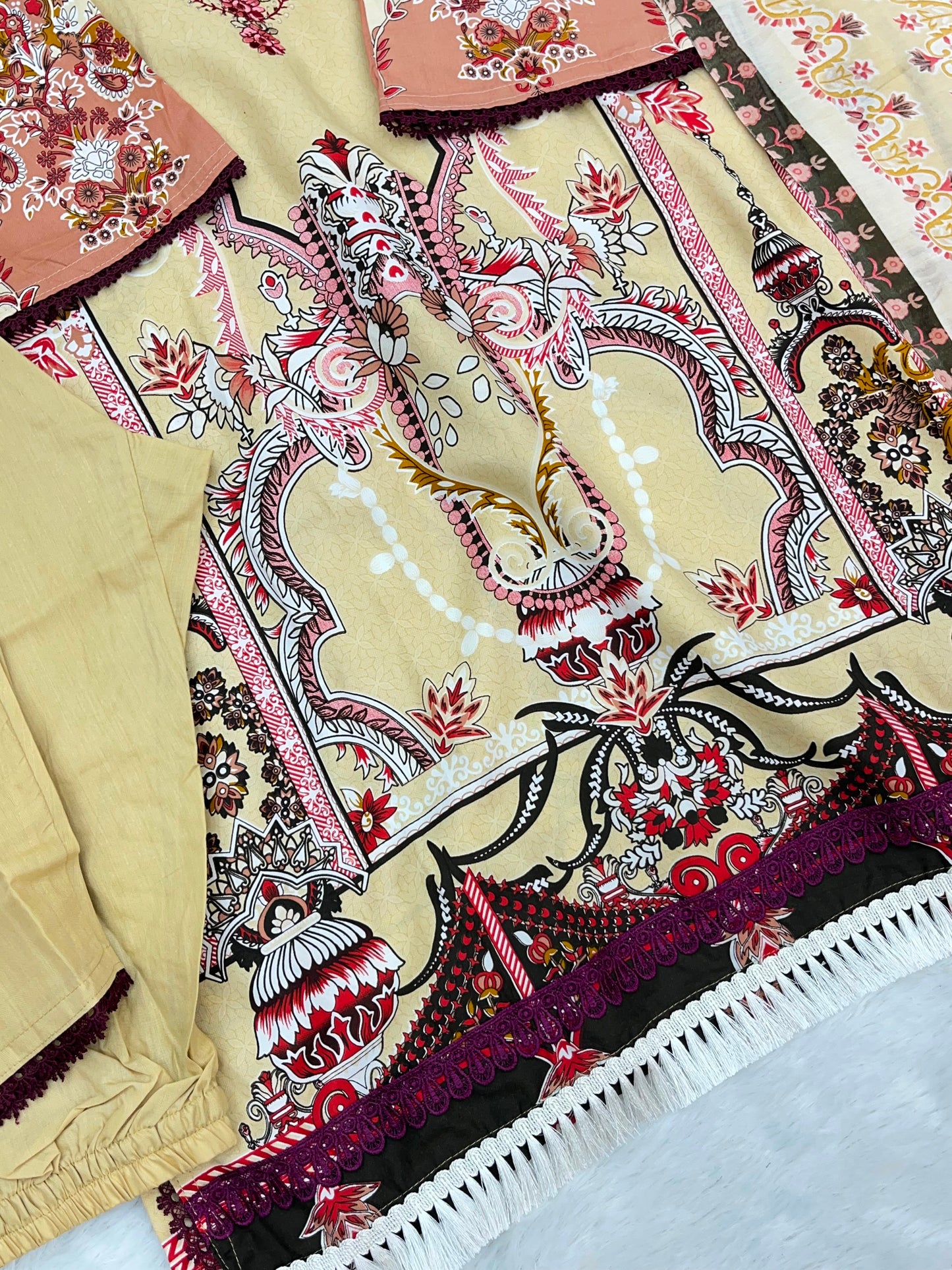 1293 Pakistani Embroidered Suit - Vandana Sobia Nazer