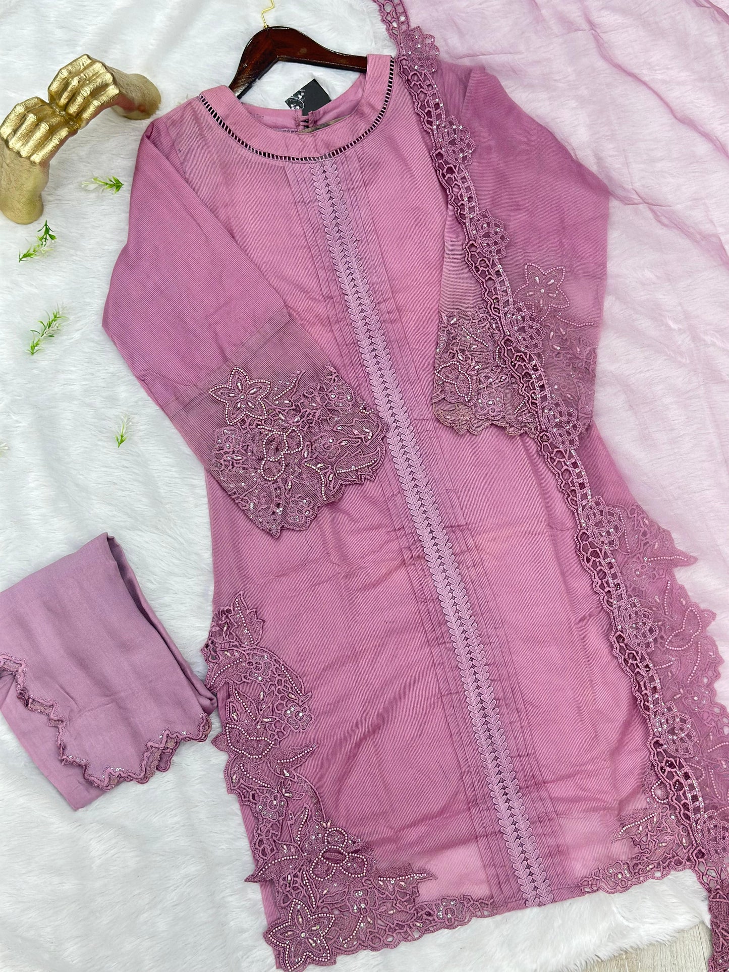 624 Premium Pakistani Party Wear - Pink
