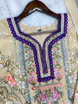 1290 Pakistani Embroidered Suit - Vandana Sobia Nazer