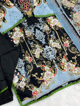 1314 Pakistani Embroidered Suit