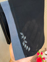 1117 The Premium Abaya - Charcoal Gray