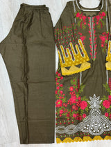 1507 Pakistani Embroidered Suit