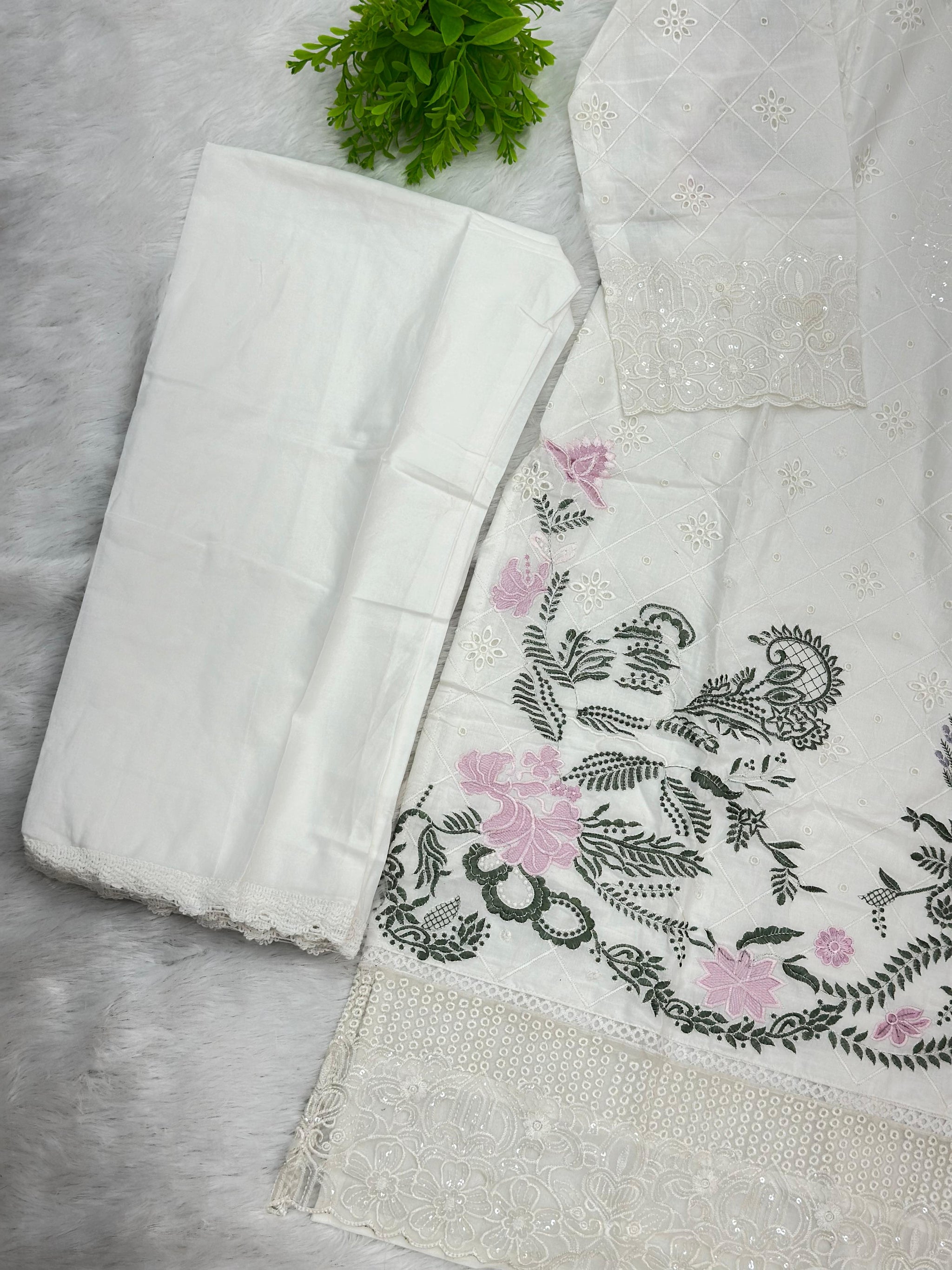 765 Readymade Pakistani Chikankari Suit