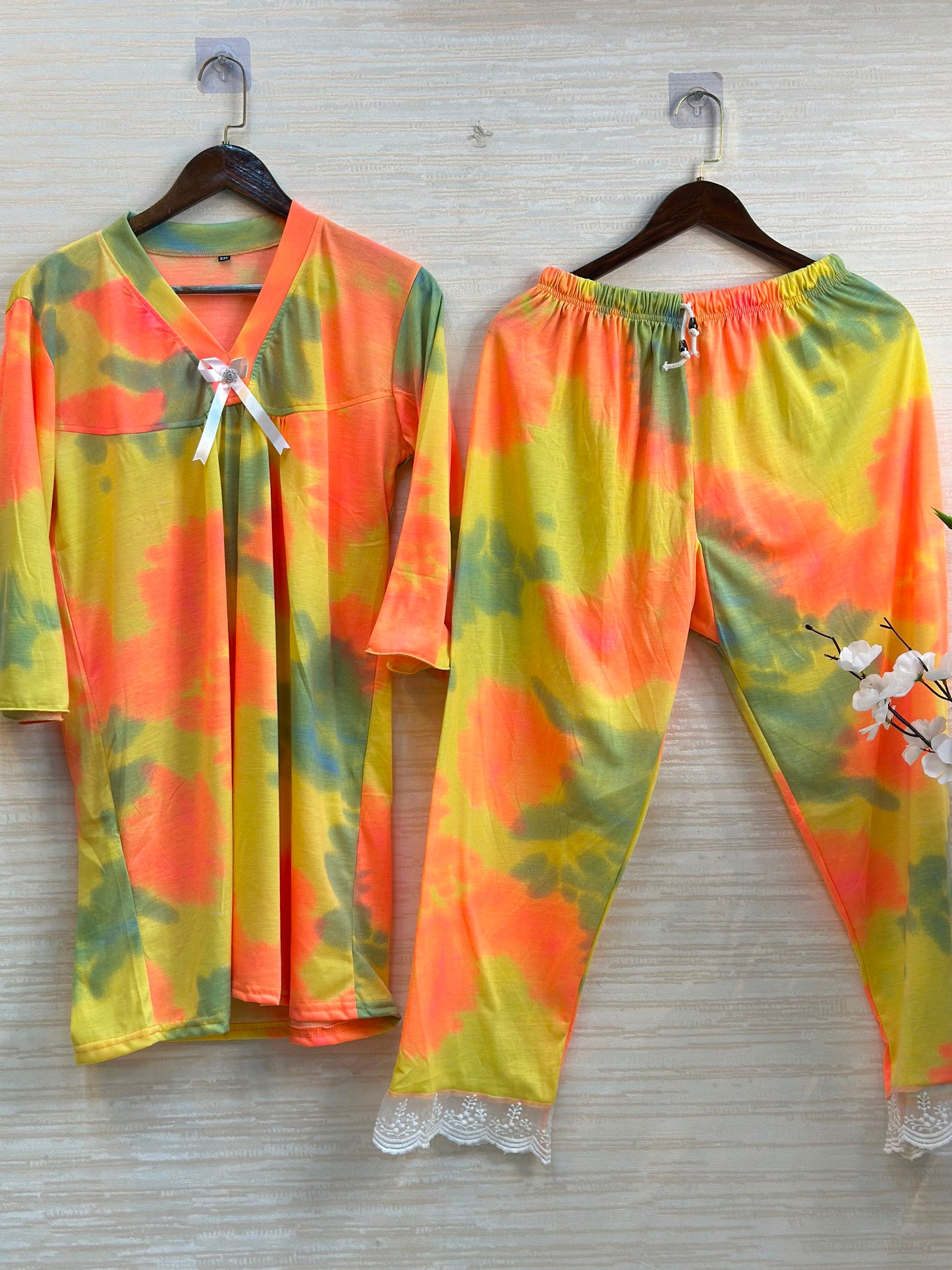 911 Soft Bow Nightwear