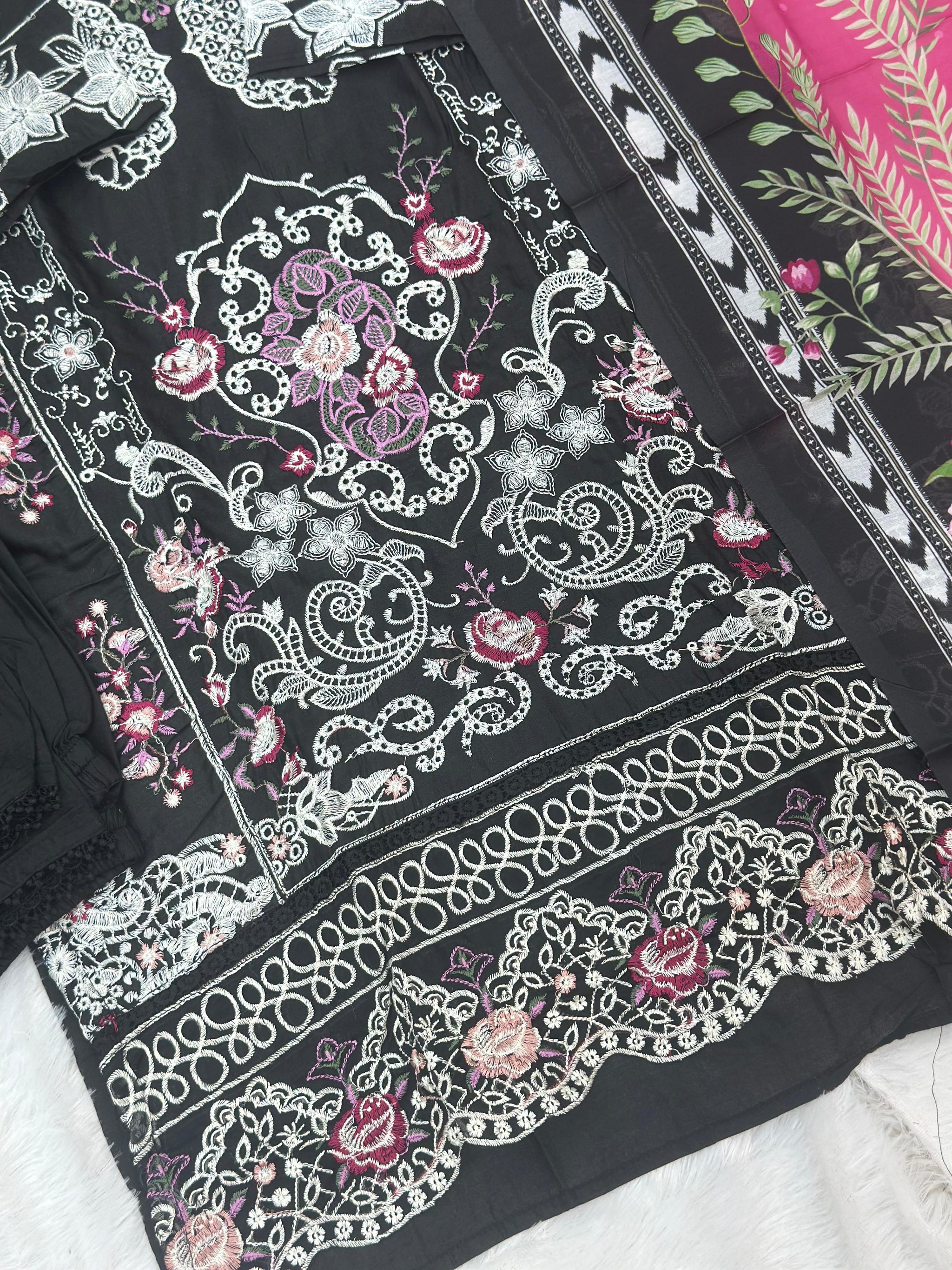 829 Pakistani Lawn Cotton Suit