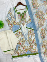 1289 Pakistani Embroidered Suit - Vandana Sobia Nazer