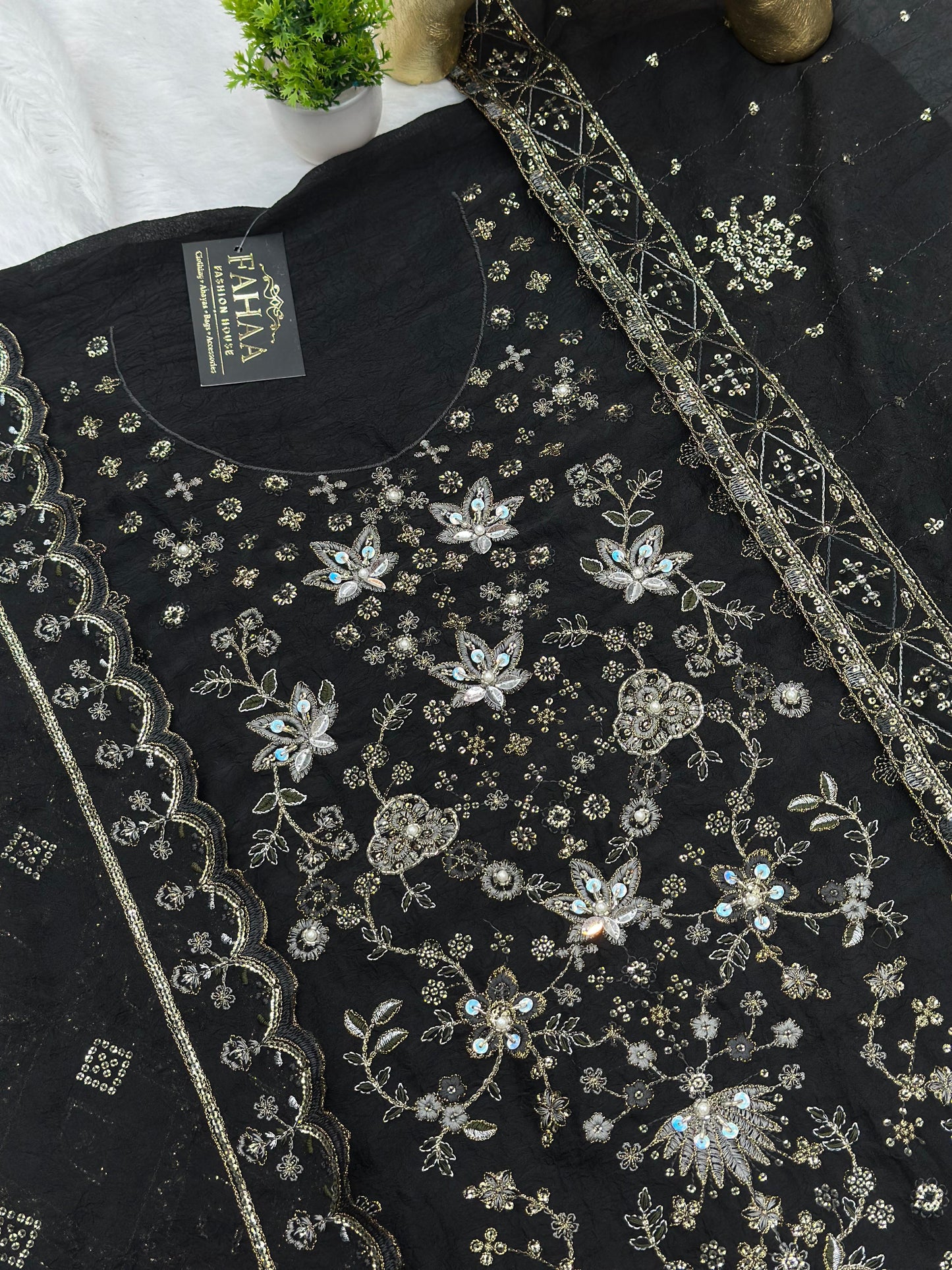 738 Mah-E-Rooh Pakistani Party Wear Unstitched