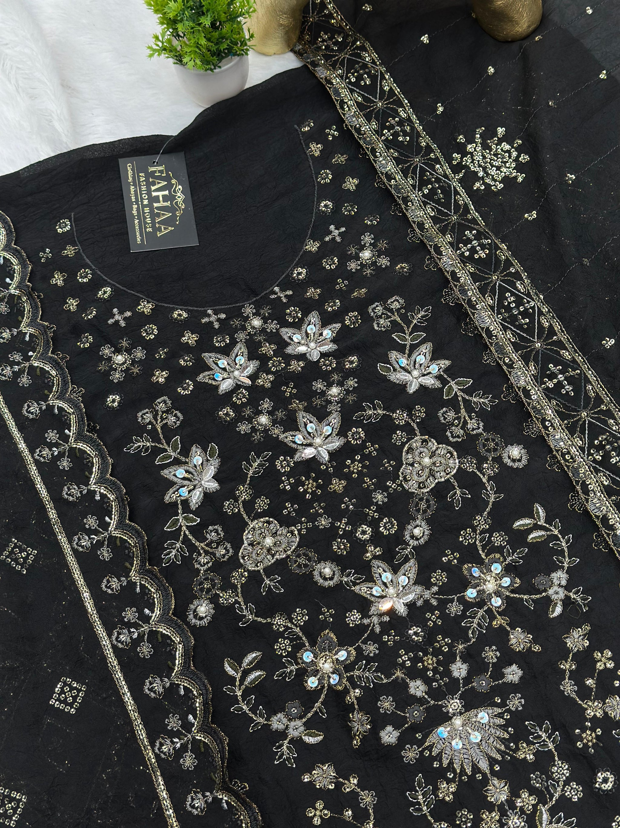 738 Mah-E-Rooh Pakistani Party Wear Unstitched