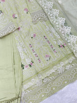 824 Pakistani Lawn Cotton Suit