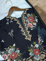 817 Readymade Pakistani Printed Coord-Set