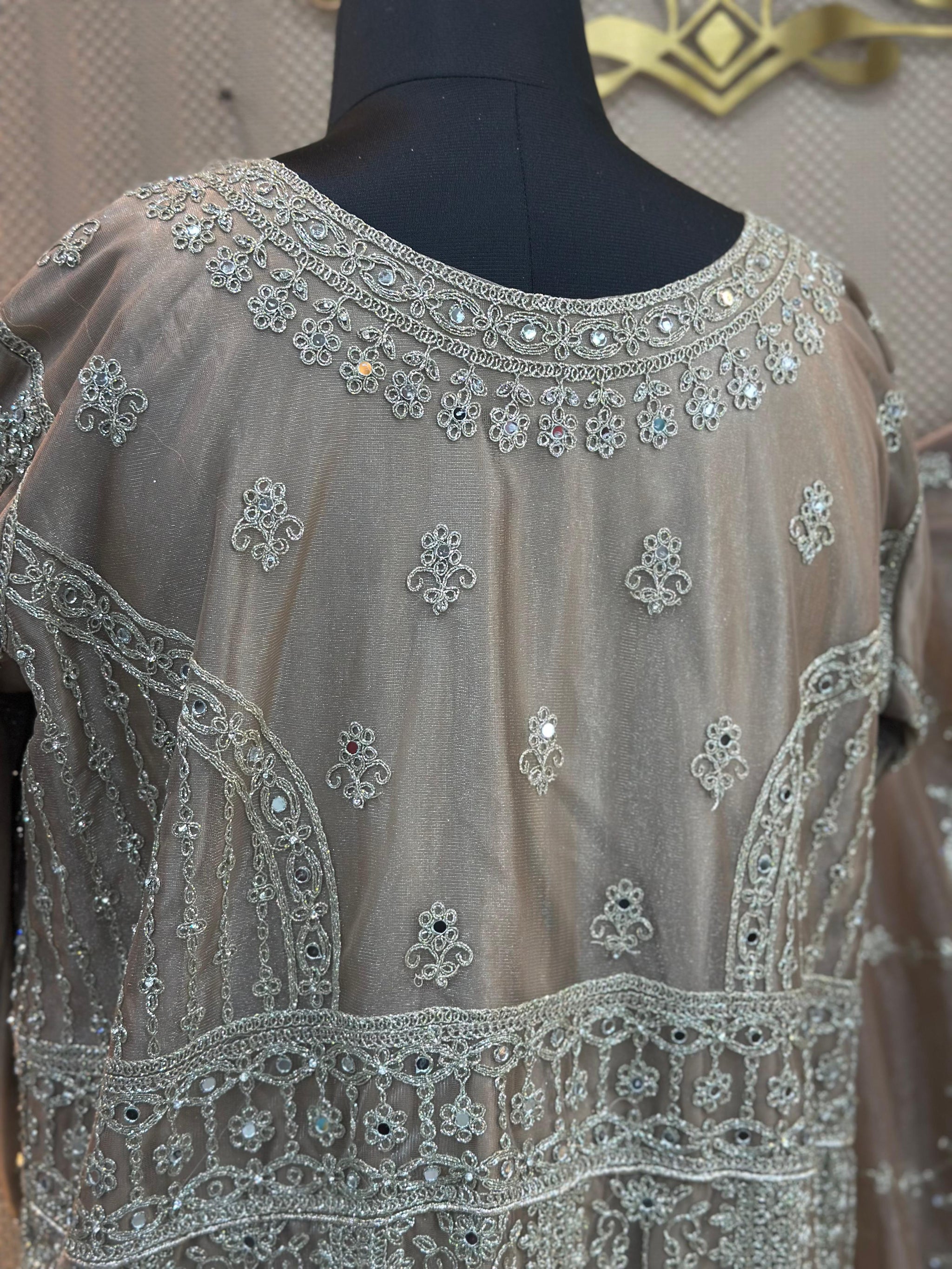 862 Readymade Anarkali Gown