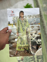1001 Unstitched Casual Lawn Suit