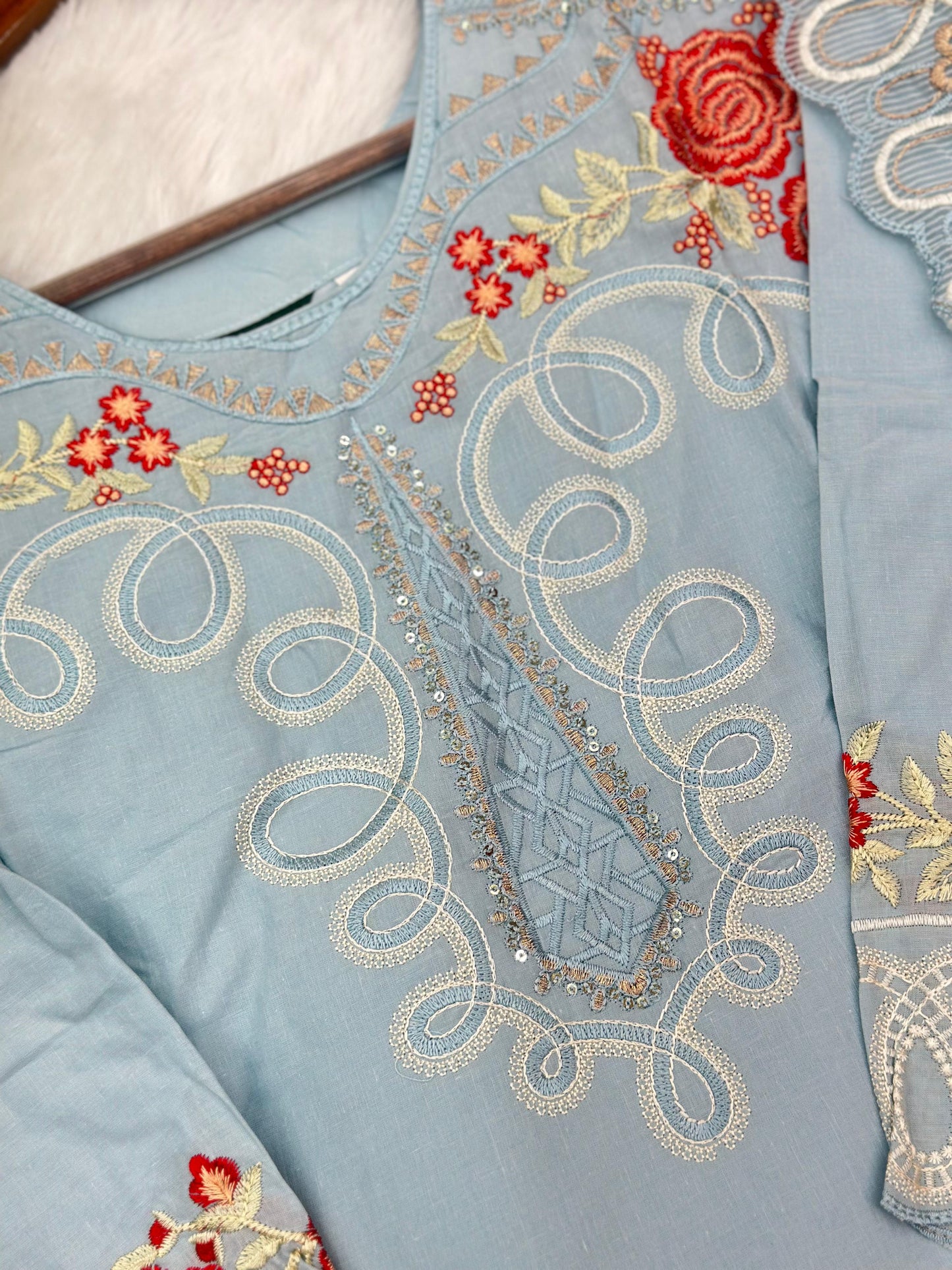 774 Readymade Pakistani Heavy Lawn