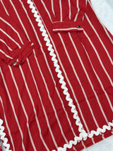 694 Casual Cordsets - Red & White